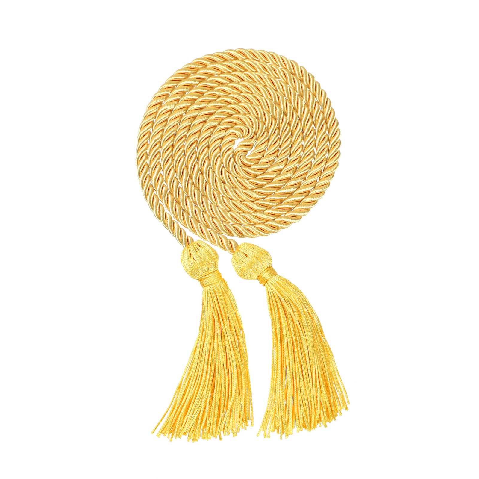 2Pcs Graduation Solid Braided Honor Cords with Tassel 68" Long - Image 3