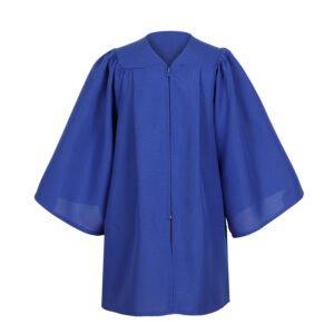 Unisex Kids Matte Graduation Gown Only Royal Blue
