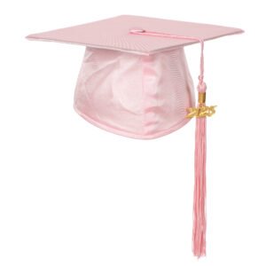 Shiny Kindergarten Preschool Graduation Cap with Year Charm Tassel