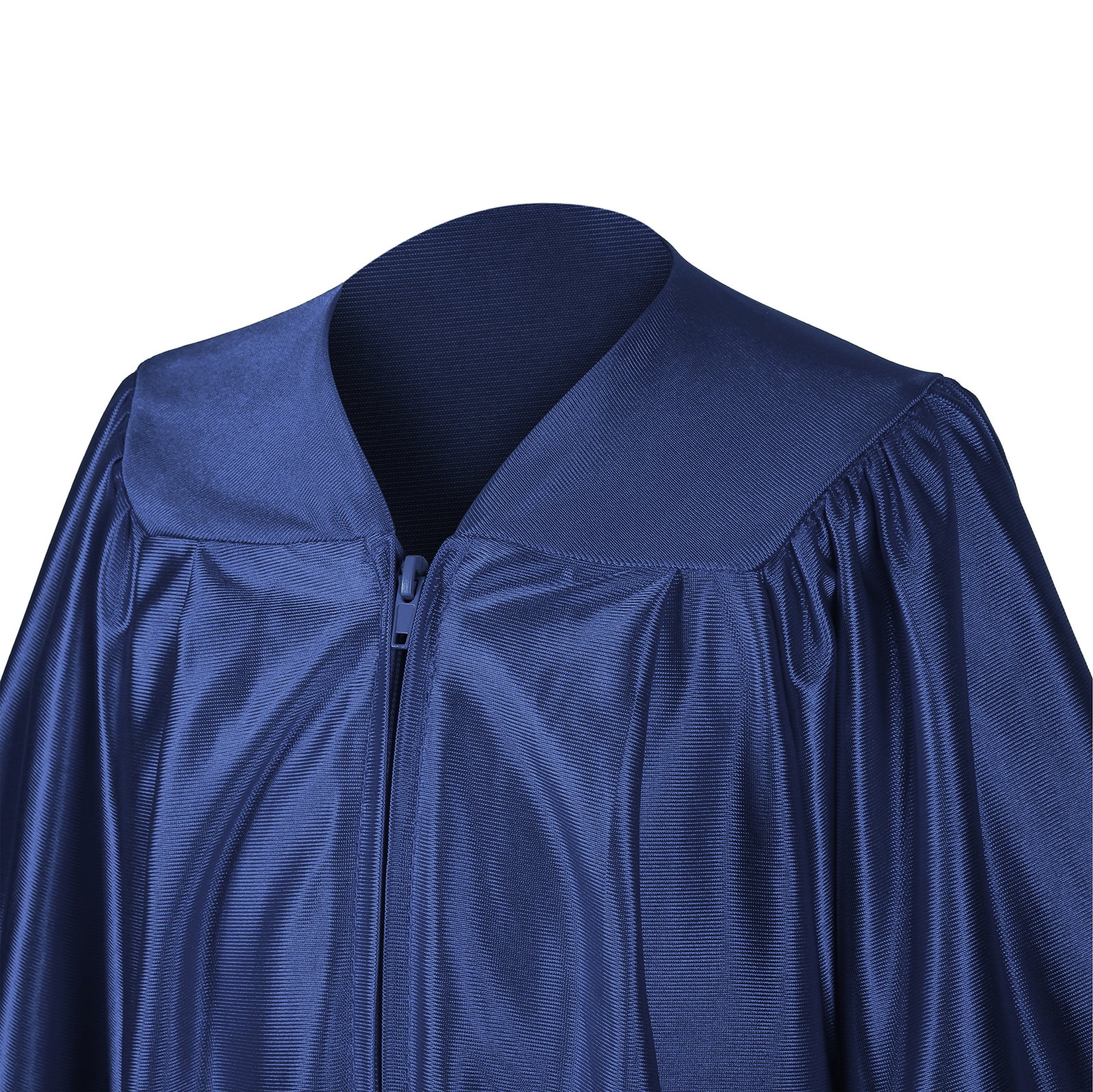 Shiny Preschool Kindergarten Graduation Gown only Navy Blue - Image 3