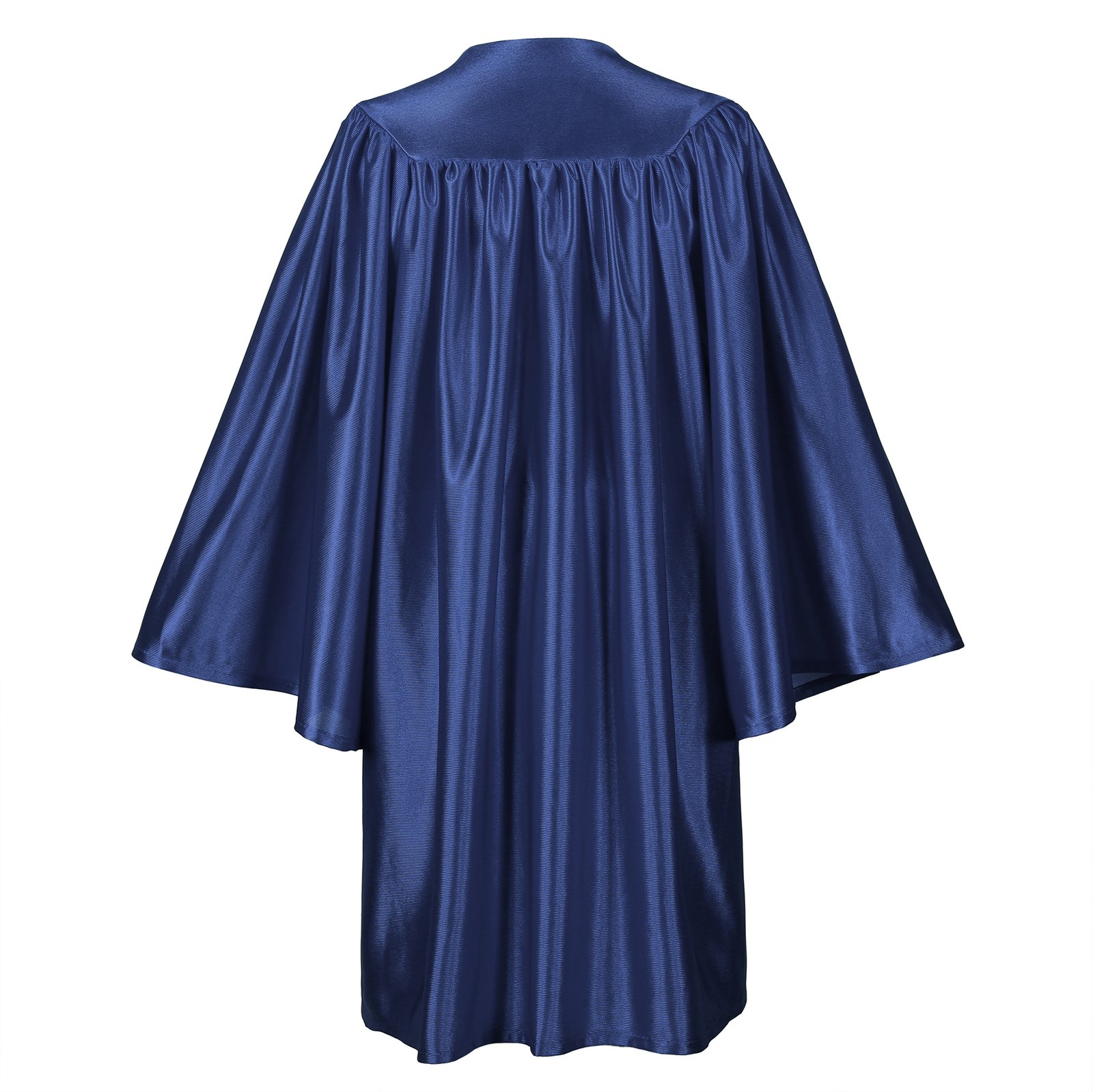 Shiny Preschool Kindergarten Graduation Gown only Navy Blue - Image 2