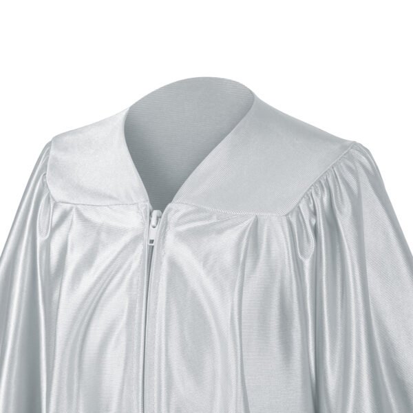 Shiny Preschool Kindergarten Graduation Gown only Gray - Image 3