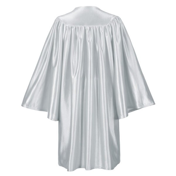 Shiny Preschool Kindergarten Graduation Gown only Gray - Image 2